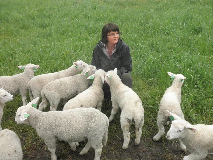 Godt med litt kos frå matmor Anne!