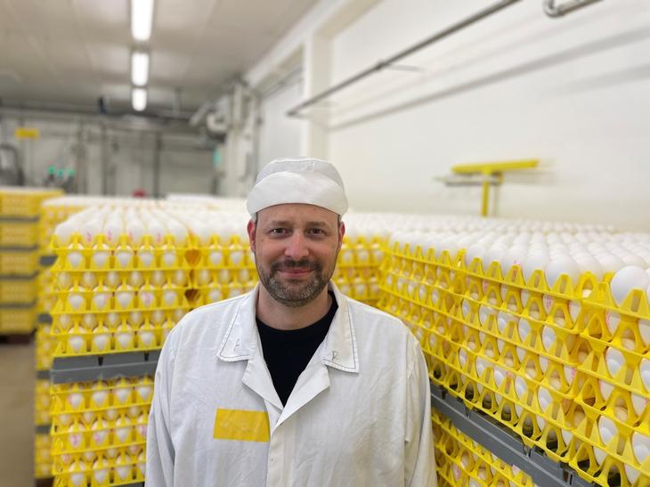 Thomas Ulseth, logistikksjef for egg i Nortura Thomas Ulseth, logistikksjef for egg i Nortura