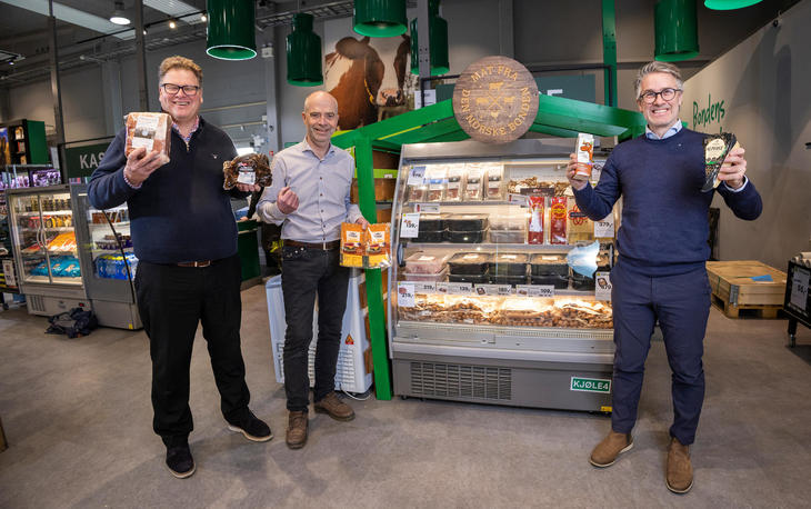 Tre direktører med godt samarbeid Tre direktører med godt samarbeid