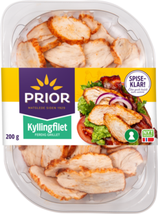 PRIOR Kyllingfilet Skivet Spiseklar 200g. 