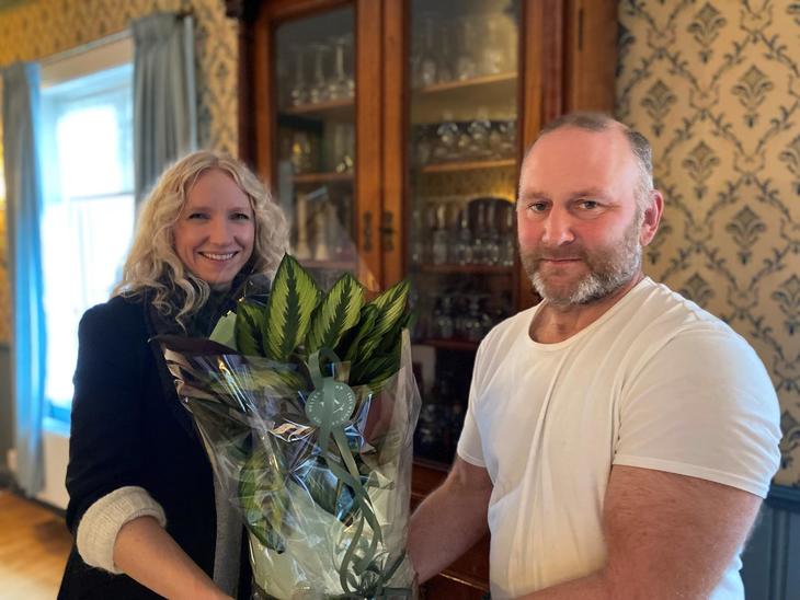 Lise Kjær Kristoffersen og Lars-Otto Grundt Lise Kjær Kristoffersen og Lars-Otto Grundt