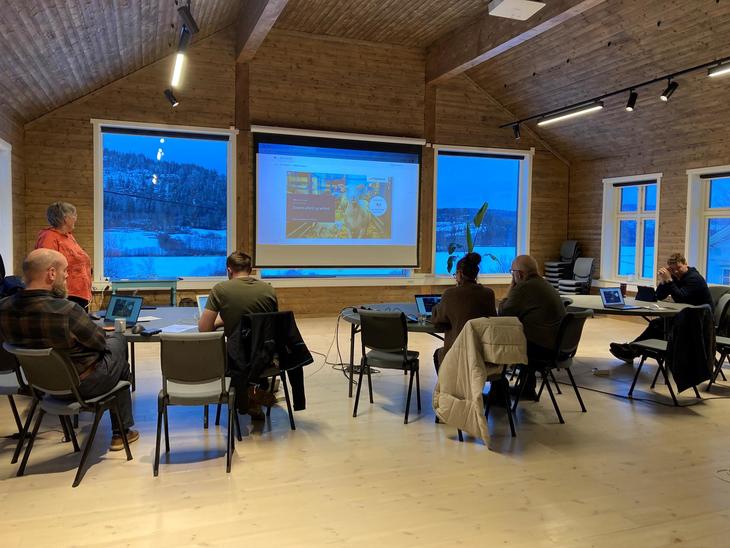 Fra DVP-kurs i Vestfold med Torild Sisjord. Foto: Inger Johanne Schøyen Kruge Fra DVP-kurs i Vestfold med Torild Sisjord. Foto: Inger Johanne Schøyen Kruge